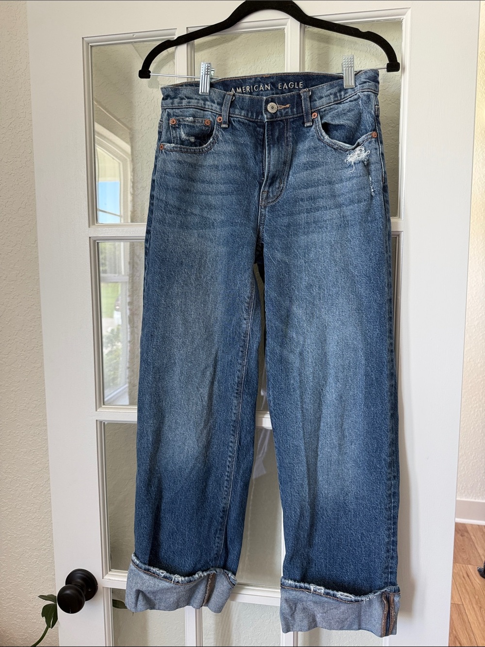 American Eagle Outfitters Men’s Medium Blue Relaxed Jeans